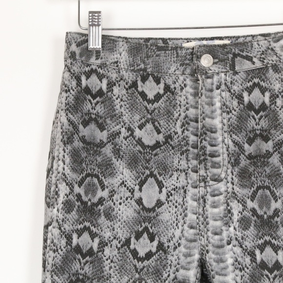 We the Free Just Float On Snake Print Flare Jean - Picture 4 of 9